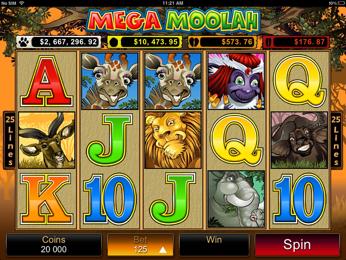 Mega Moolah Microgaming Automatspiele